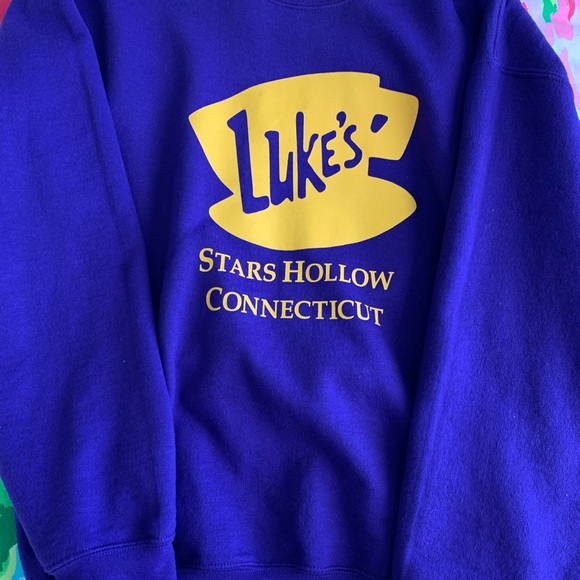 Tops - Gilmore Girls Luke’s Diner Stars Hollow Sweatshirt